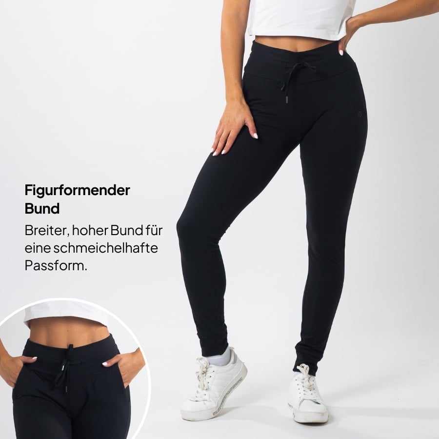 Hochtaillierte Jogginghose Etna