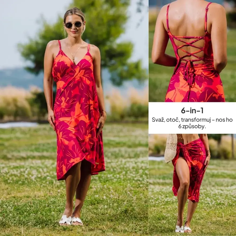 SunFlip šaty 6-v-1 Isla