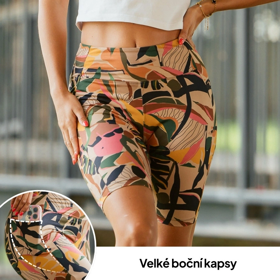 Biker Legíny s Kapsami Sava