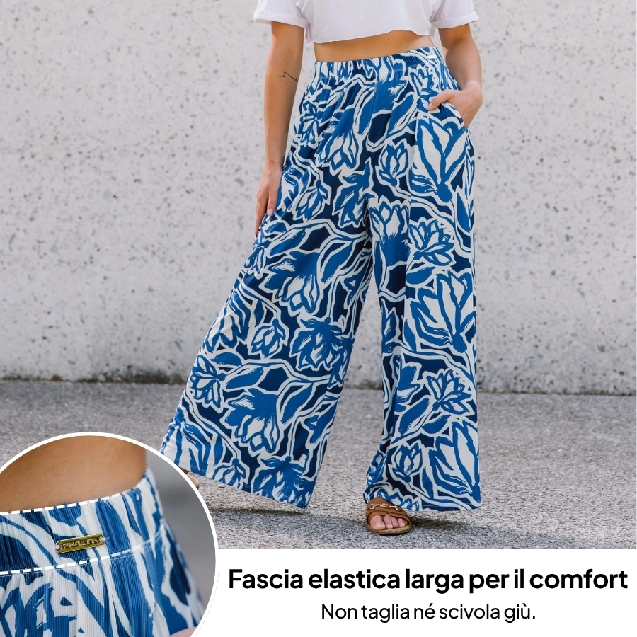 Lune Pantaloni Azure