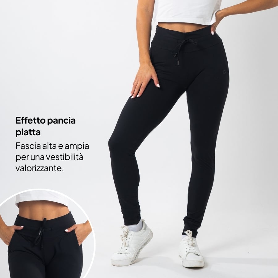 Pantalone Tuta a Vita Alta Etna